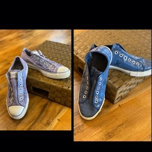 2 Lot Converse shoes